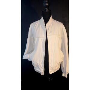 Men's Vintage -Hills and Archer- Bomber Jacket, Size M